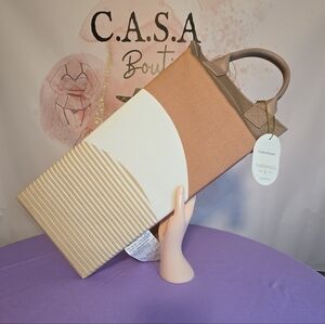 Threshold Tan and Cream Garden Kneeler